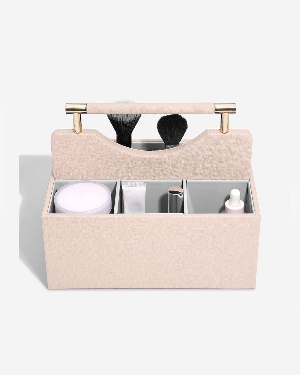Stackers Cosmetic Organizer Blush & Gold