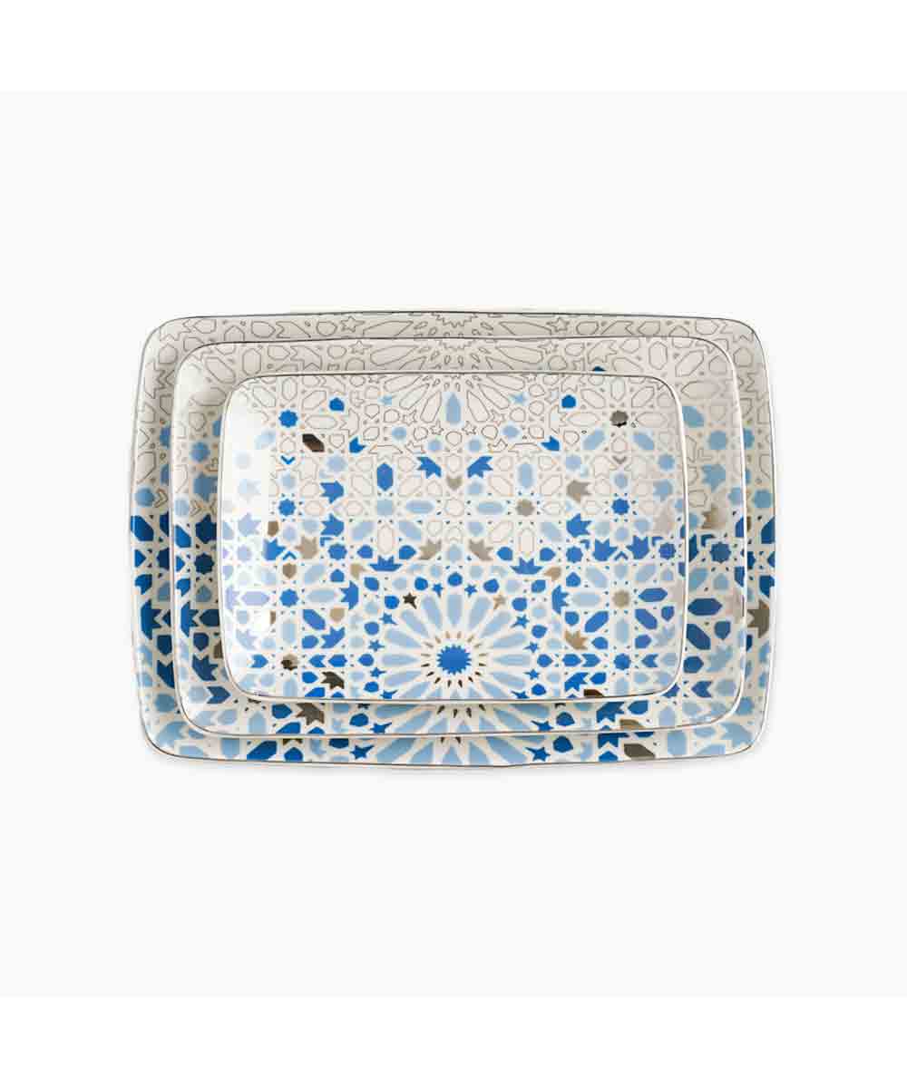 Rosa Nogoum Serving Tray Set of 3 Pieces