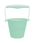 Scrunch Beach Bucket Dusty Light Green
