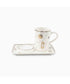 Rosa Farha Mug With Plate & Cover