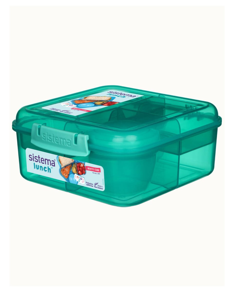 Sistema Bento Cube Lunch 1.25L Teal