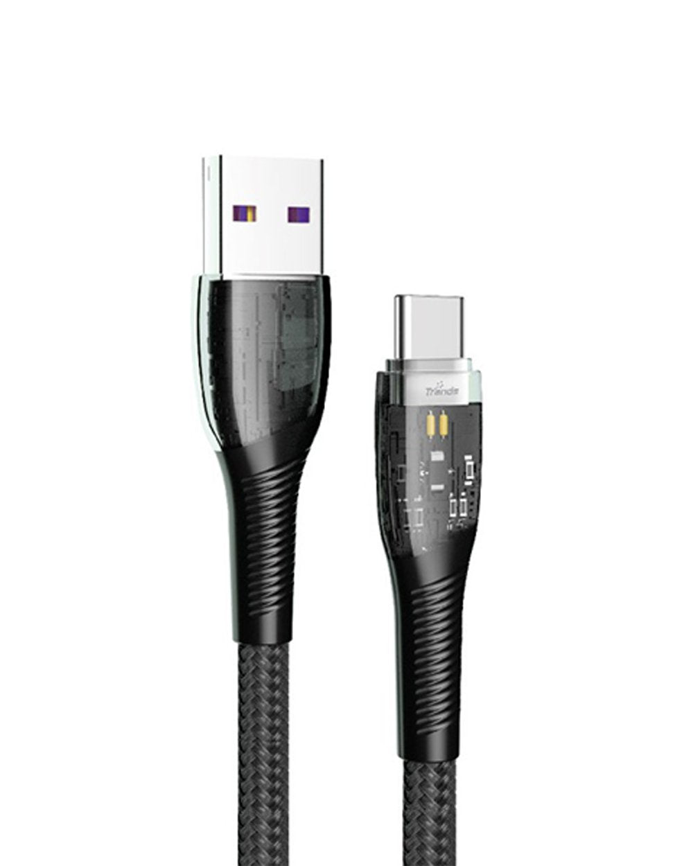 Trands Glassy Series Type C USB Cable TR-CA766