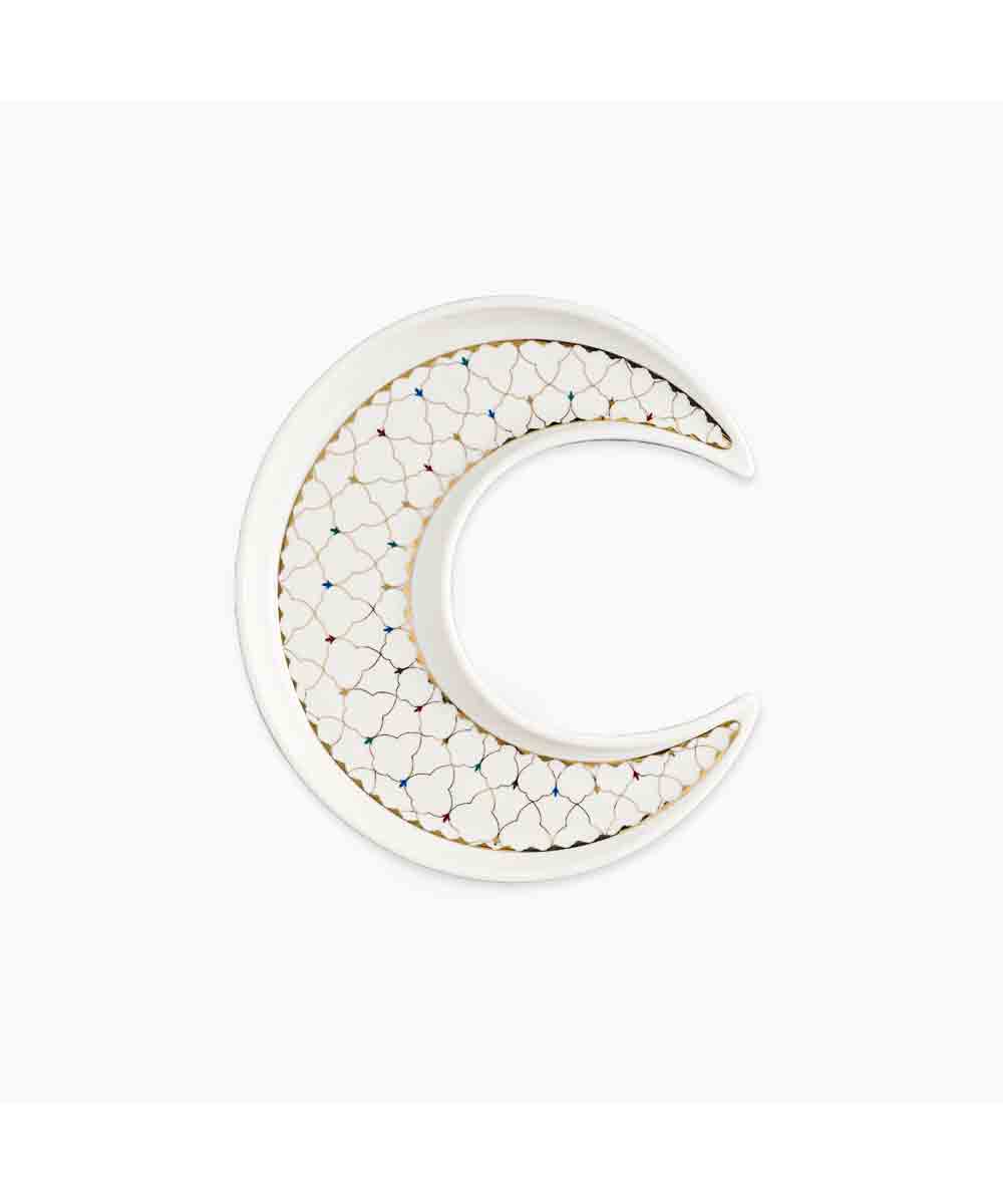 Rosa Zina Crescent Serving Dish