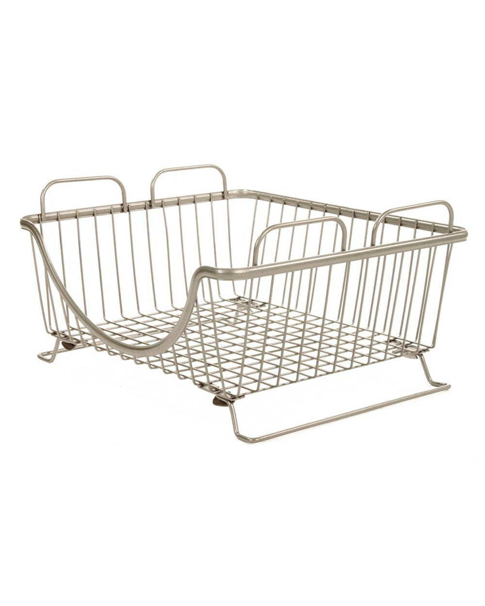 Spectrum Ashley Stacking Tray Satin Nickel Medium