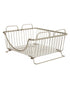 Spectrum Ashley Stacking Tray Satin Nickel Medium