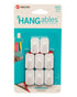 VELCRO HANGables Removable Micro Hooks 8 Count White