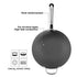 Fissman Wok Pan Melita 30 x 8cm with Glass LID