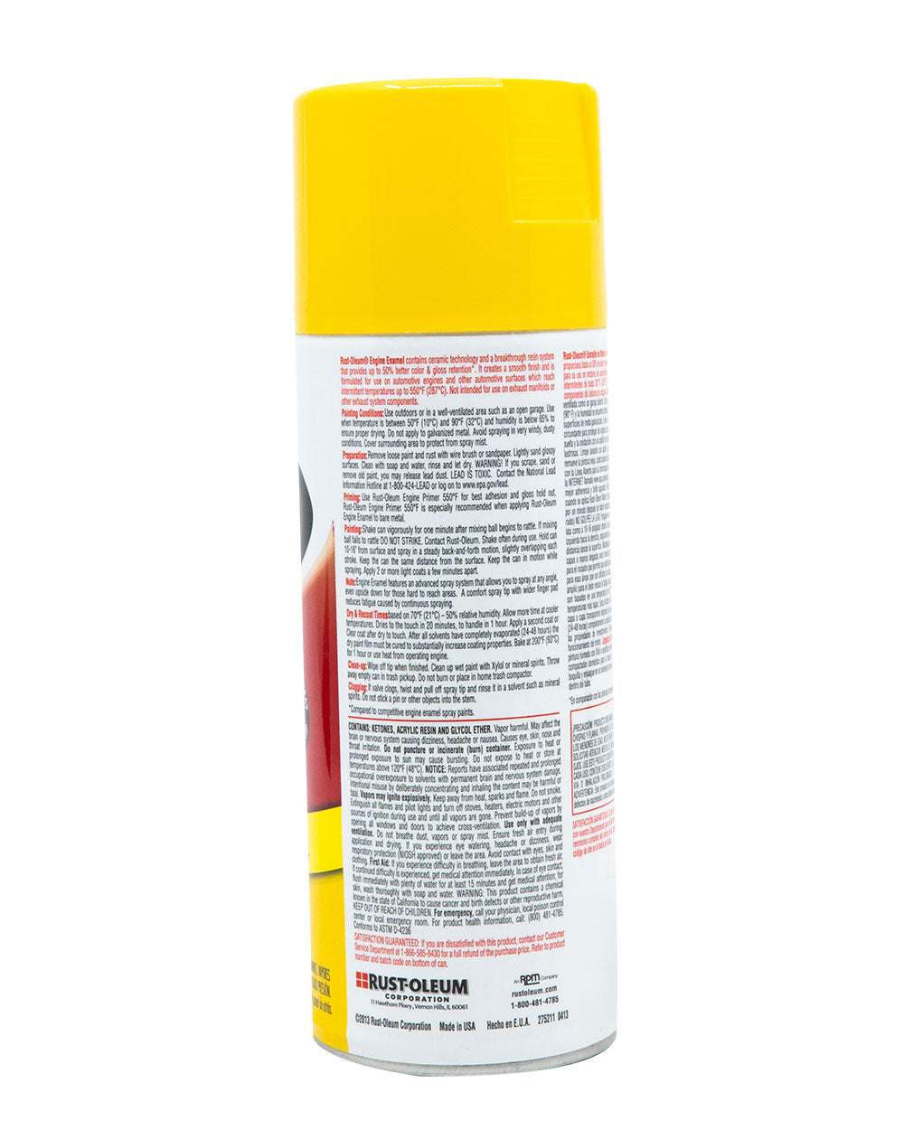RustOleum Ceramic Engine Enamel Daytona Yellow
