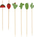 Homesmiths Cocktail Stick Set Of 20, 3 Assorted Colors