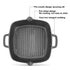 Fissman Square Grill Pan 26 X 5 cm With Two Side Handles Cast Iron