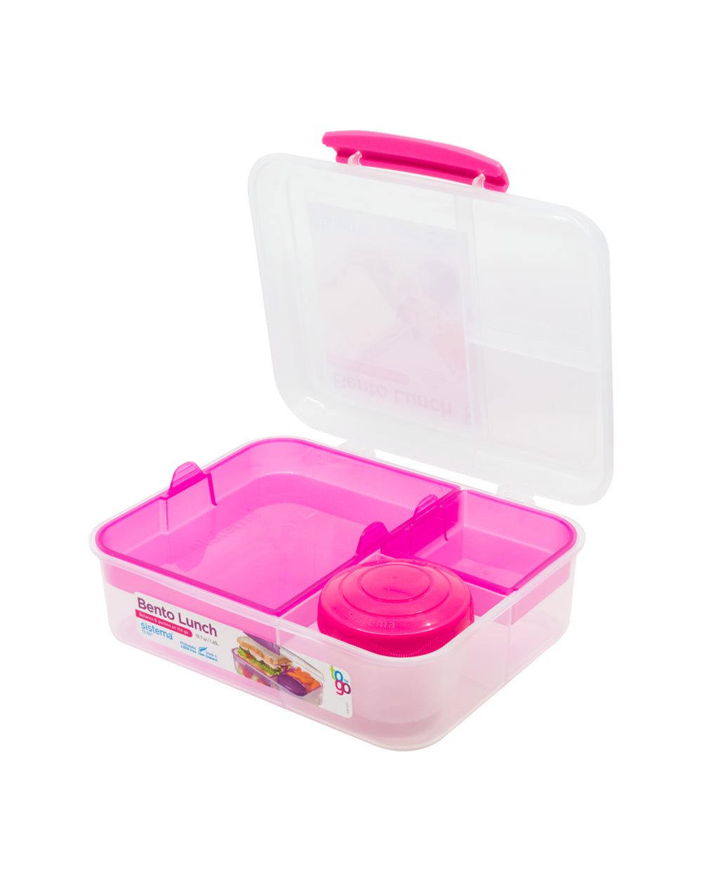 Sistema Bento Lunch To Go 1.65L Pink