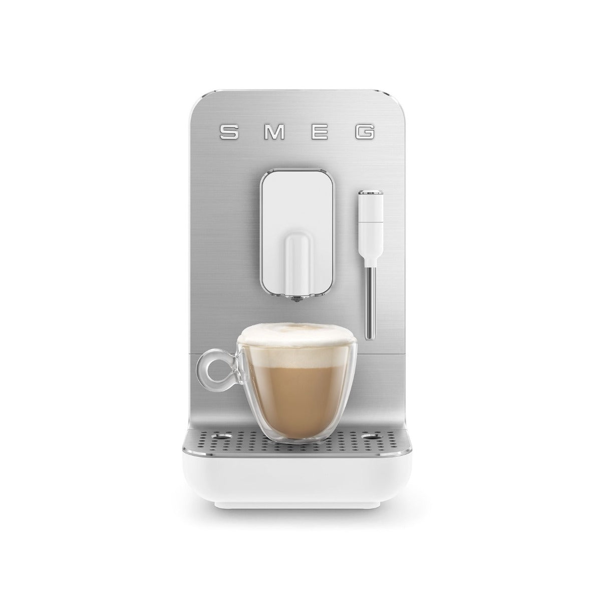 Smeg Bean To Cup Coffee Machine White Medium