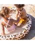 Swim Essentials Beige Leopard Printed Children's Pool 100cm 2 Rings