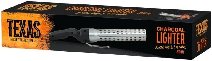 TEXAS CLUB Electric Charcoal Lighter, UK Plug