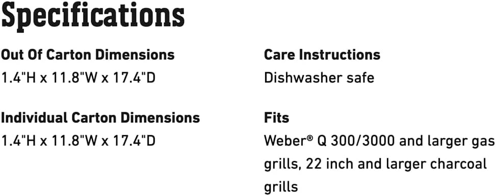 WeberDeluxe Grilling Pan