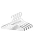 Whitmor Slim Sure Grip Hangers Swivel Hook Set of 5 Pieces
