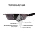 Fissman Deep frying pan Rebusto 28 x 7.4 cm