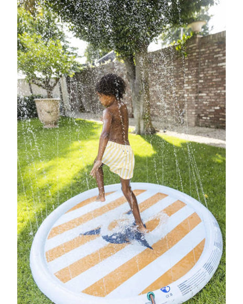 Swim Essentials Shark Sprinkler mat