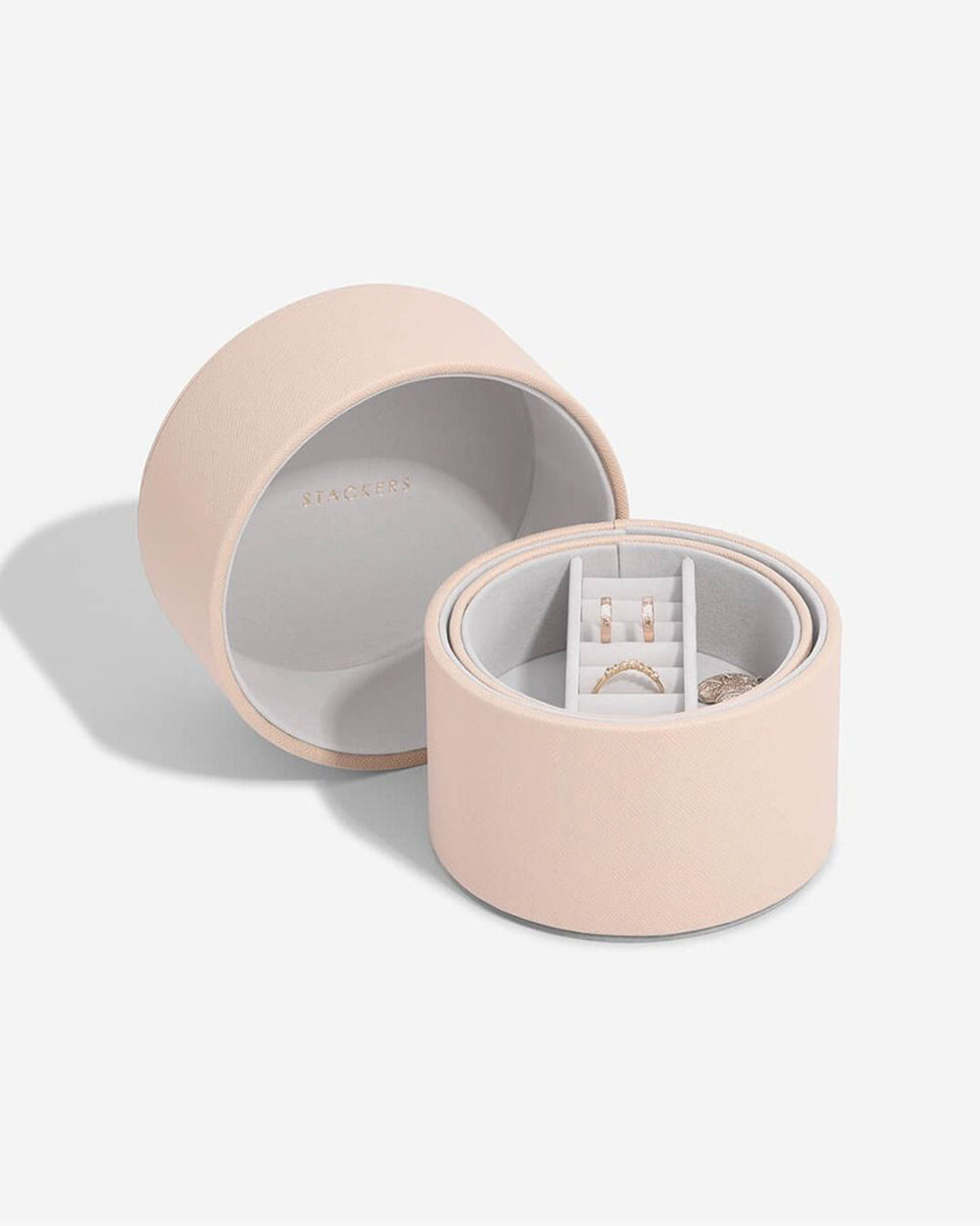 Stackers Bedside Jewellery Box Pod Blush Pink