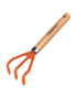 Tramontina Wooden Handle Cultivator 3 teeth