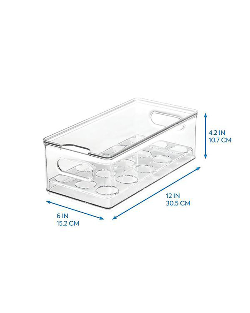 The Home Edit Egg Bin Clear