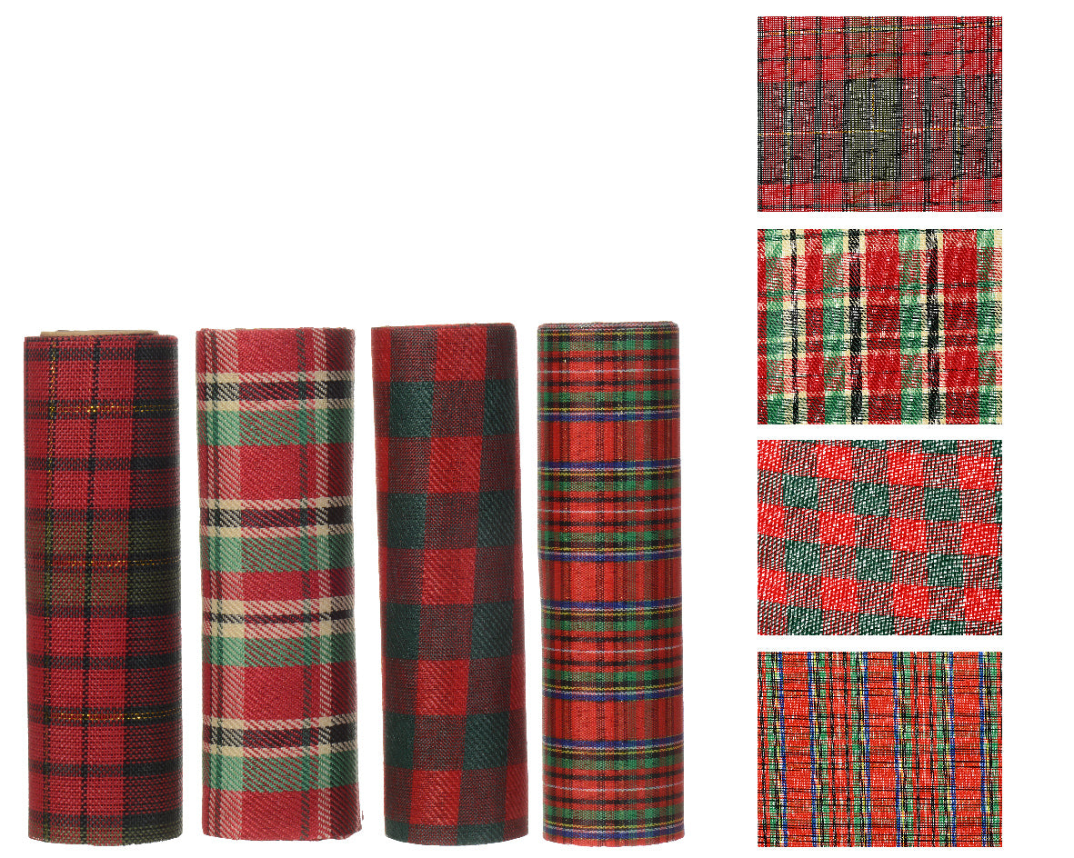Homesmiths Deco Fabric Polyester 4 Designs Red