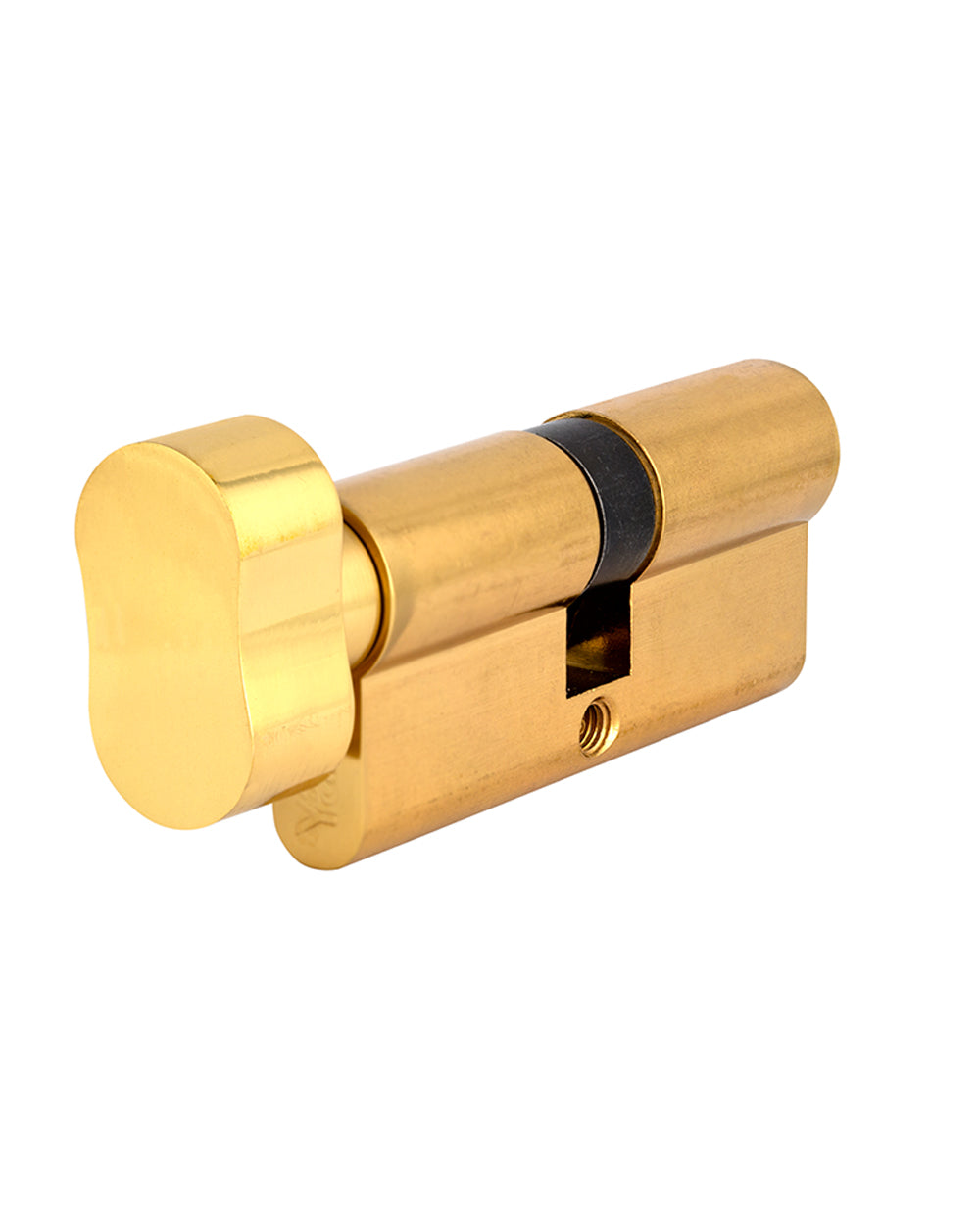 Yale 500 Series Double Euro Profile Cylinder 35+35 Key Plus Coin Polished Brass CH1452