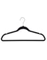 Wenko Flocking Hangers Pack of 5 Black