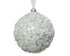 Homesmiths Bauble Foam Sequins Winter White 8cm