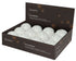 Homesmiths Bauble Foam Sequins Winter White 8cm