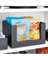 The Home Edit Large Open Front Bin 10 x 15 x 6 inch Matte Black