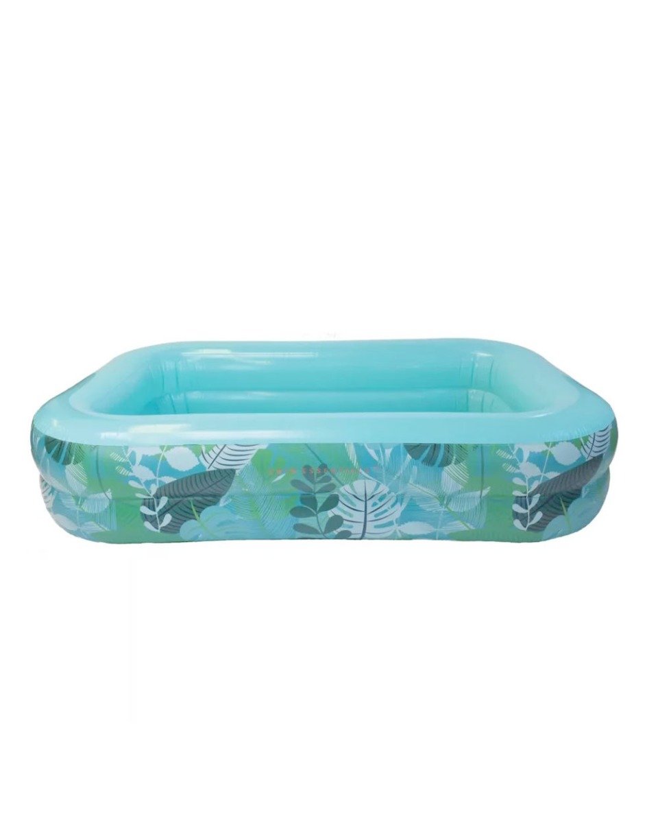 Swim Essentials Green Tropical Printed Paddling Pool 211cm