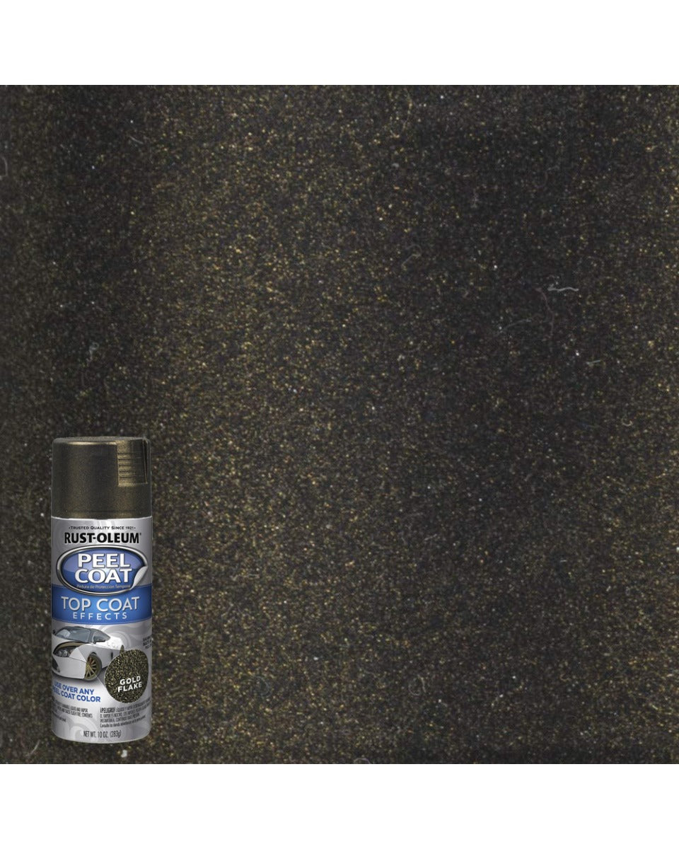 RustOleum Peel Coat Gold Flake 11Oz Metallic