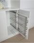 Tansel 3 Tier Pull Out Shoe Rack H 467 x L 200 x W 460 mm