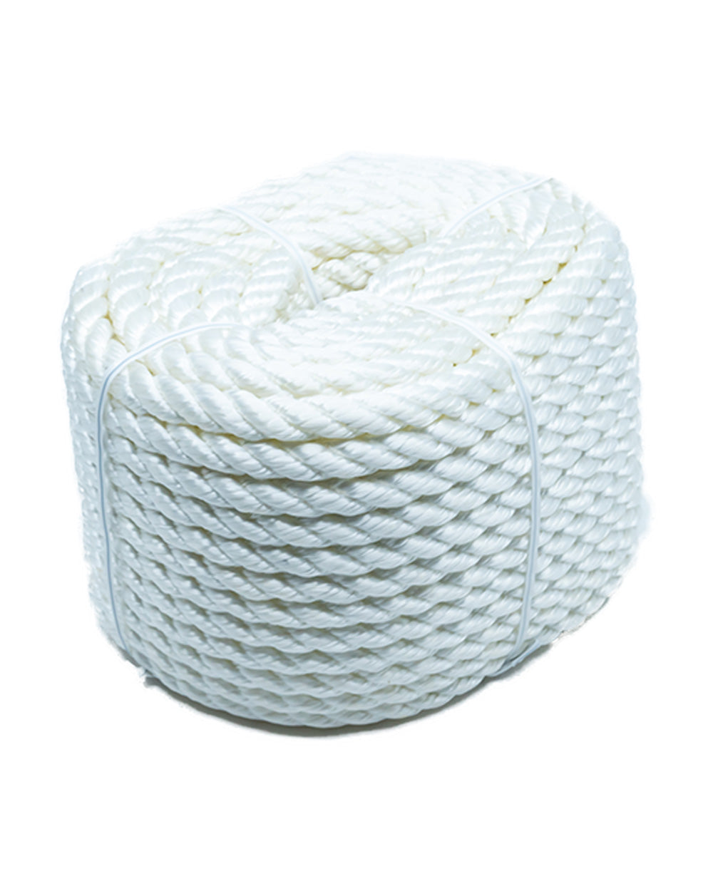 Wellington Cordage 3/8"x100' White Nylon Rope