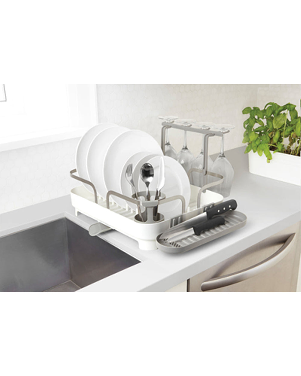 Umbra Holster Dish Rack White