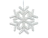 Homesmiths Snowflake Foam White