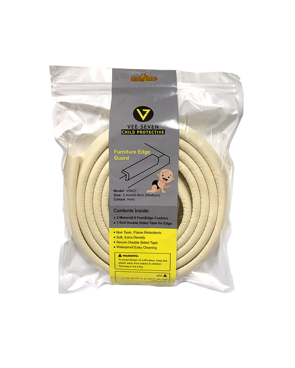 Vee Seven Edge Guard Ivory