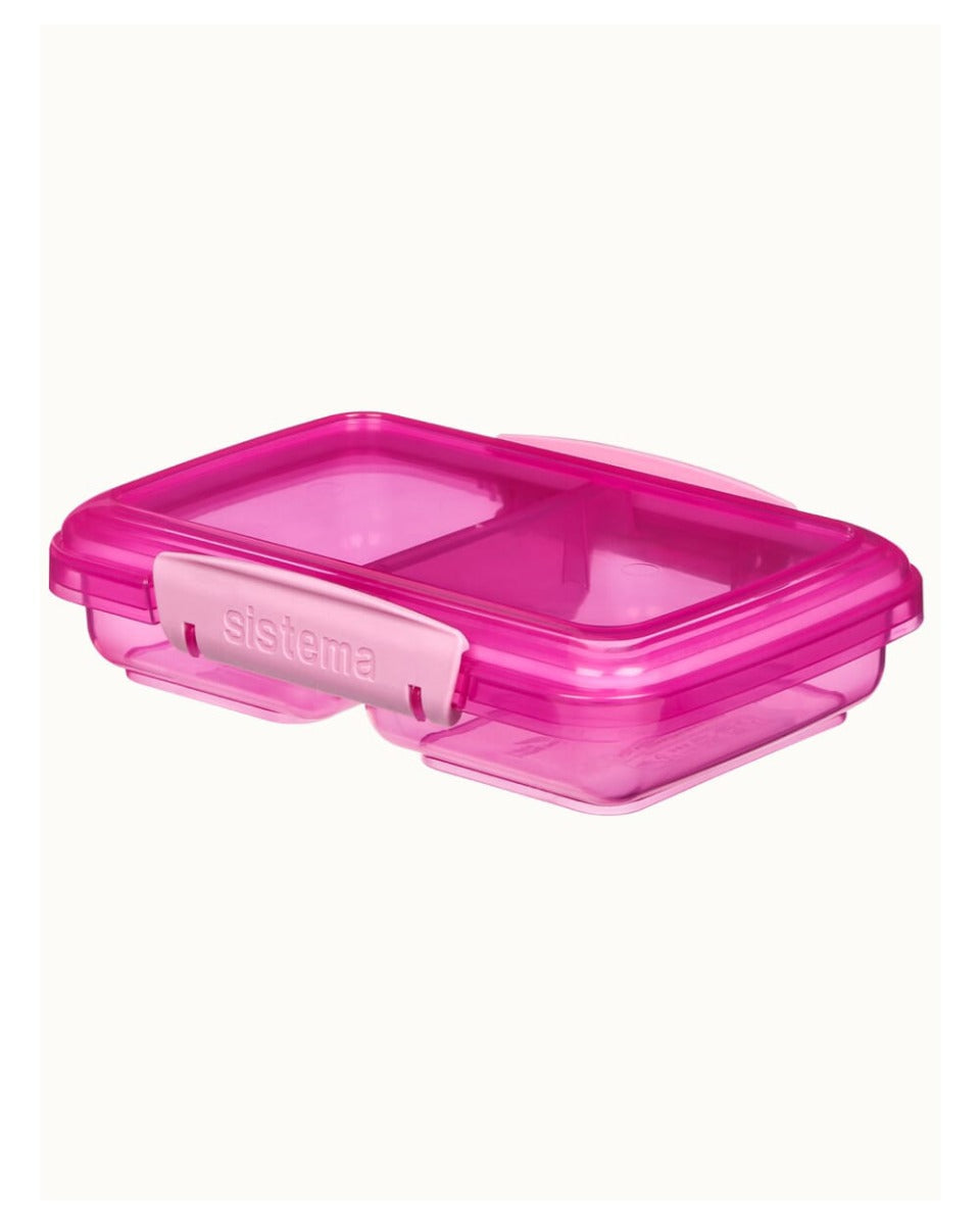 Sistema Small Split Lunch 350ml Pink