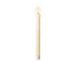 Homesmiths LED Wick Dinner Candle Wax Flat Top Steady Indoor Cream Warm White 24.5cm