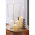 Homesmiths LED Wick Dinner Candle Wax Flat Top Steady Indoor Cream Warm White 24.5cm