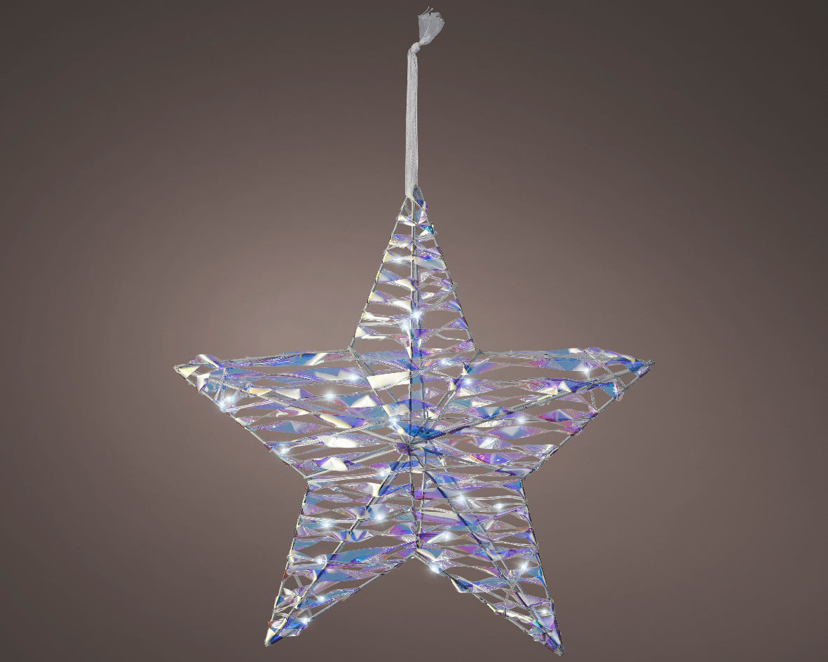 Homesmiths Micro LED Star Cool White 38cm