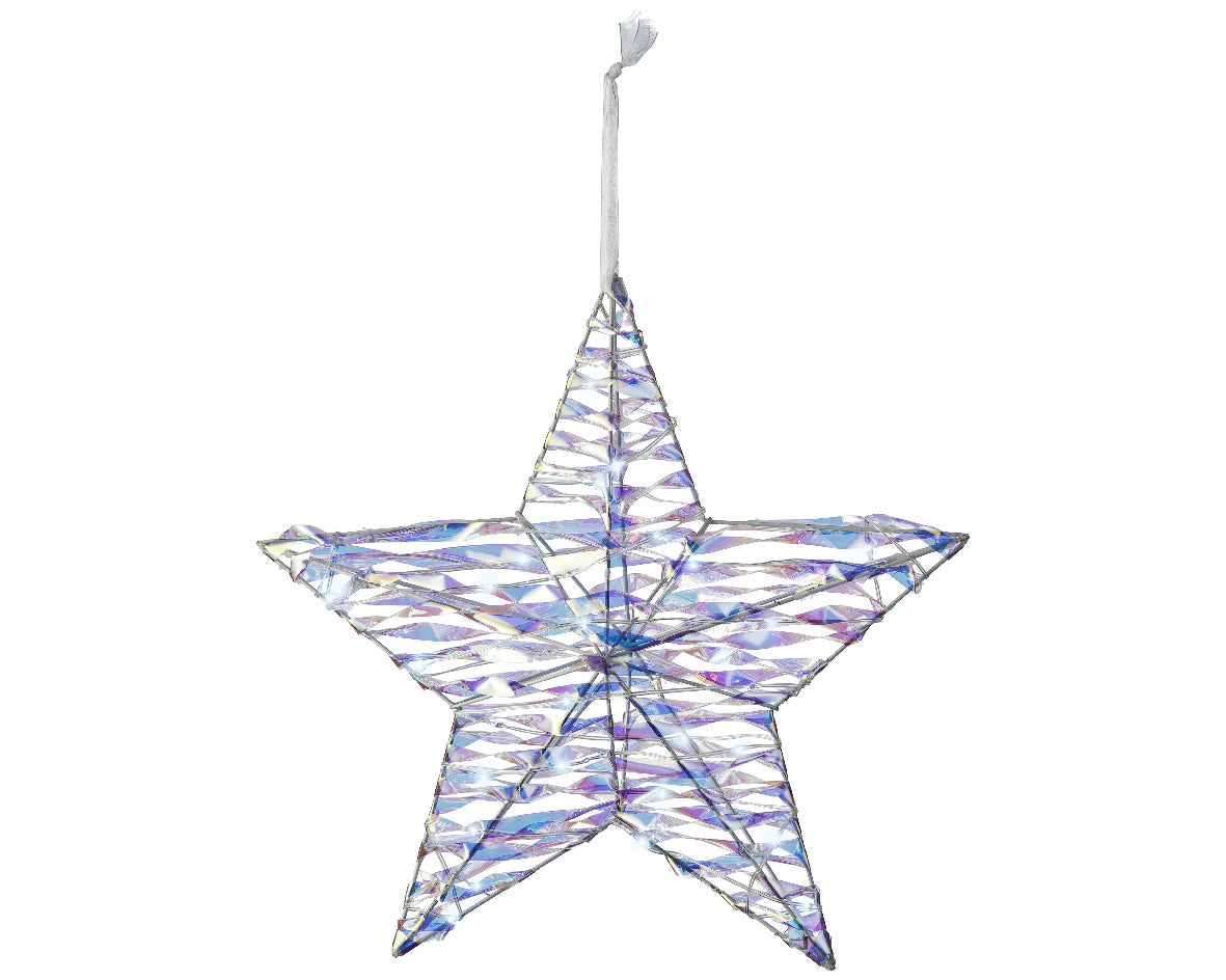Homesmiths Micro LED Star Cool White 38cm
