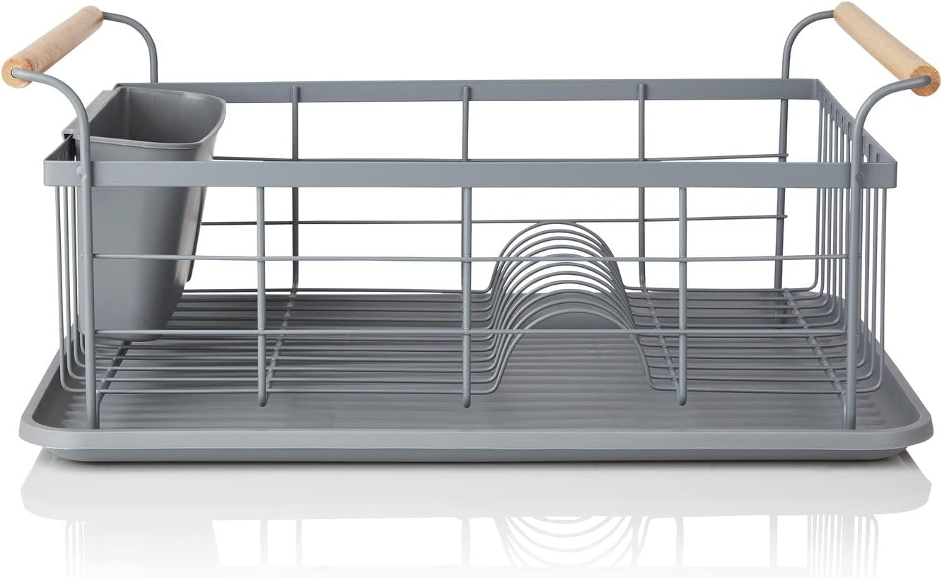 Swan Nordic Dish Rack Grey