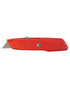 Stanley Safety Knife Red Colour - Retracting Blade - 155Mm