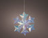 Homesmiths Micro LED Snowflake Pet Steady Cool White 21.9 cm