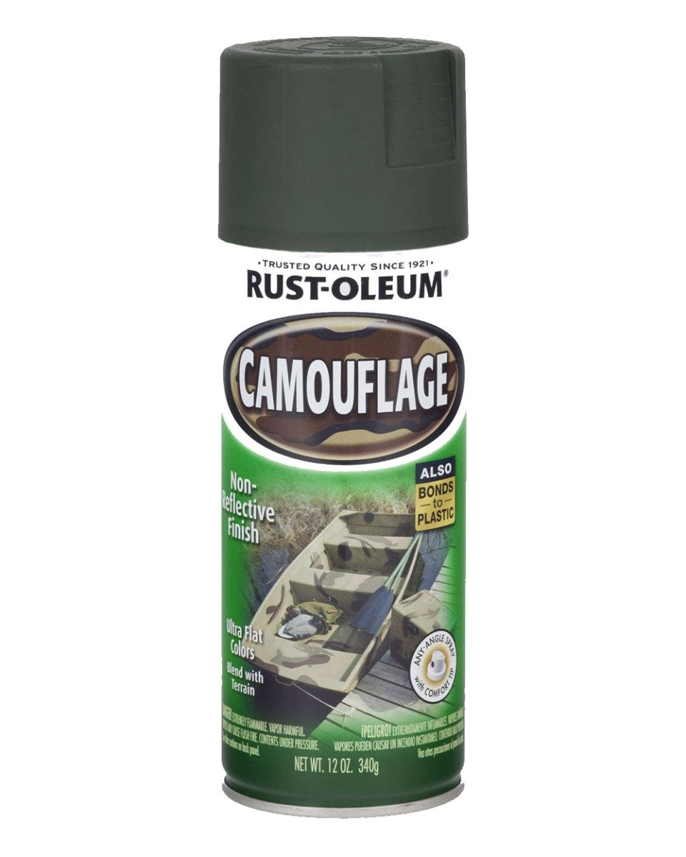 RustOleum Camouflage Deep Forest Green 12Oz
