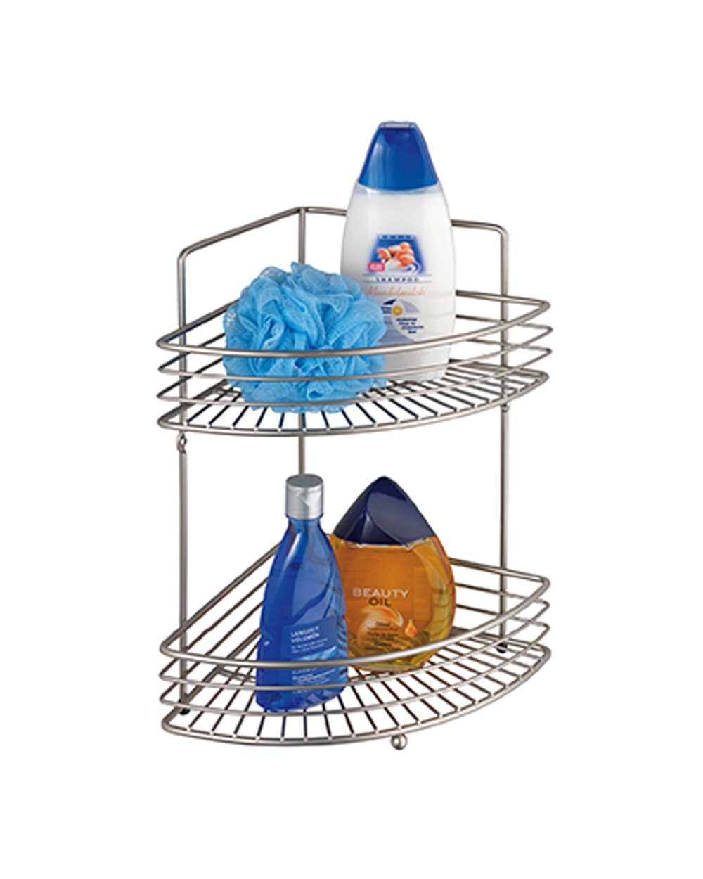 Wenko 2 Tier Bathroom Corner Rack Milano