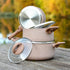 Fissman Cookware Set Latte 6 Pieces Aluminum with Non-Stick Coating