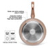 Fissman Deep Frying Pan Latte 26 x 7cm Aluminum with Non-Stick Coating